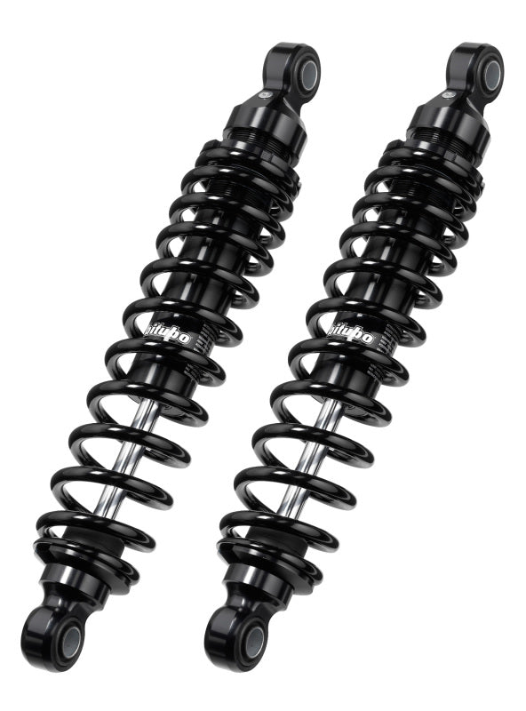 Bitubo Suspension Bitubo WMB0 Twinshocks Adjustable: Spring Preload, Length 351mm, Dark Edition