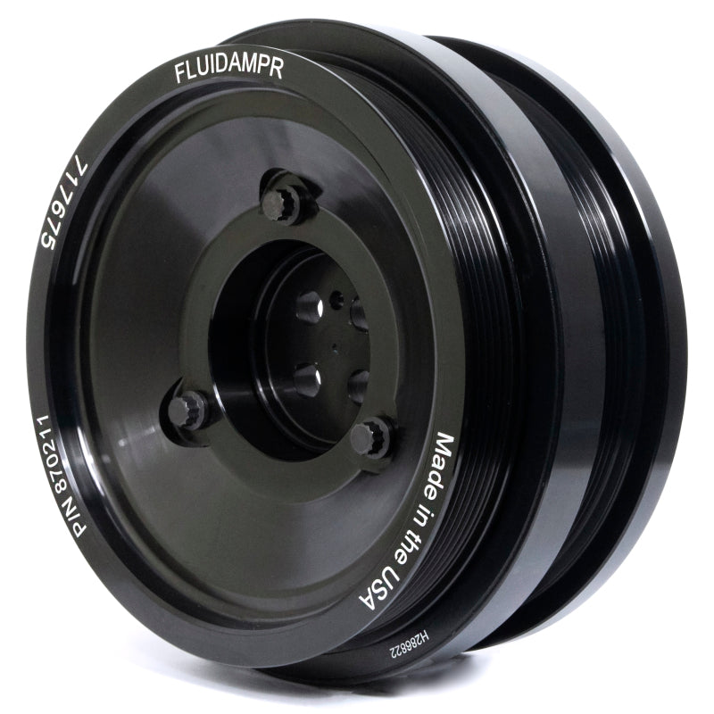 Fluidampr Ford PowerStroke 6.0L Dual Alternator Steel Externally Balanced Damper