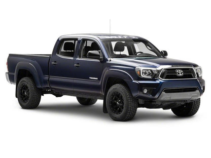 Raxiom 12-15 Toyota Tacoma Axial Projector Headlights w/ SEQL LED Bar- Black Housing (Clear Lens)