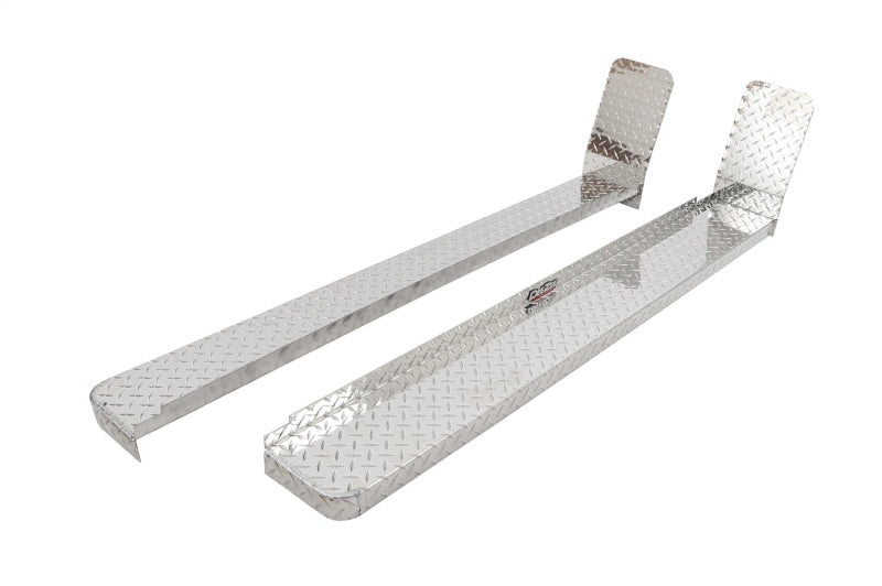 Dee Zee 08-14 Ford Econoline/E-Series Van Running Board Cab Section Brite-Tread Aluminum (Full)