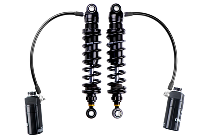 Ohlins Motorcycle USA Ohlins 14-26 Harley FL Touring STX 36 Twin Blackline 13in Blk Reservoir Shocks 150lb - Max 500lb