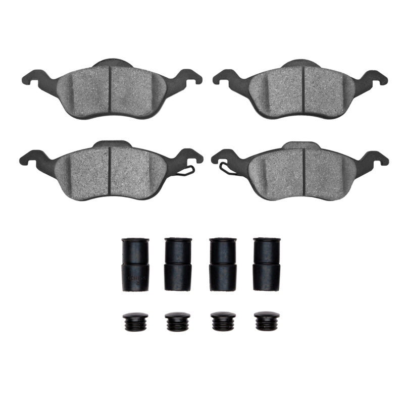 R1 Concepts R1 00-04 Ford Focus Front Optimum OE Pads & Hardware Kit