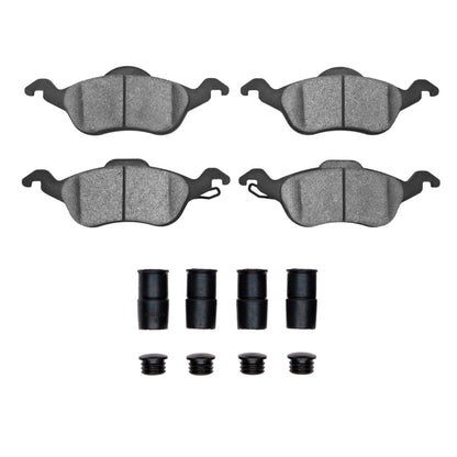 R1 Concepts R1 00-04 Ford Focus Front Optimum OE Pads & Hardware Kit