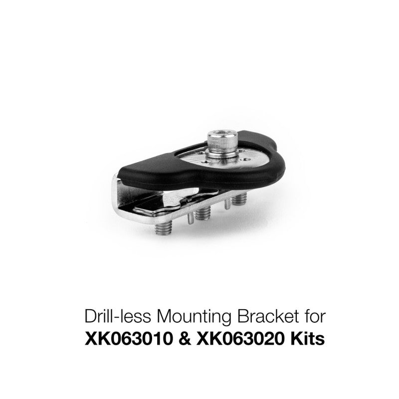 XKGLOW XK Glow Drill-less Mounting Bracket for 10-20In LED 2-in-1 Green & White Light Bars 2pc