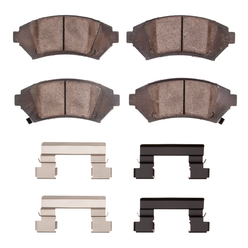 DFC 05-05 Buick Park Avenue Front 5000 Advanced Semi Metallic Brake Pads and Hardware Kit