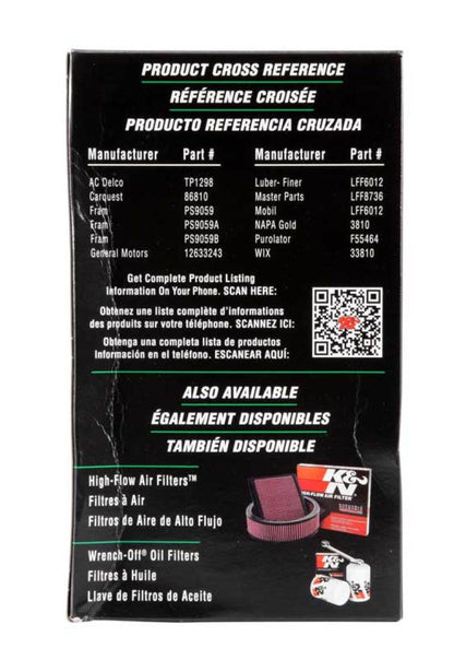 K&N Engineering K&N Cellulose Media Fuel Filter 3.5in OD x 6.281in L