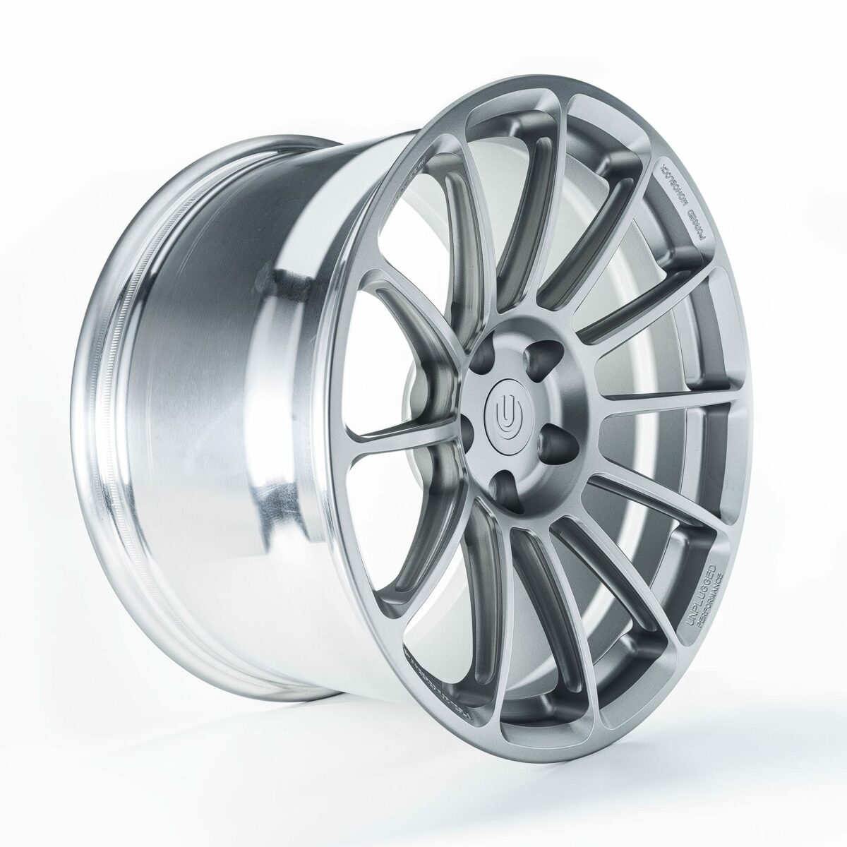 UNPLUGGED PERFORMANCE UP-MS-122-1.1 SET OF 4 WHEELS UP-03 21" FORGED MONOBLOCK 3PC WIDEBODY FOR TESLA MODEL S