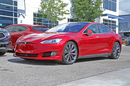 UNPLUGGED PERFORMANCE UP-MS-102-3.1 REFRESH FRONT FASCIA SYSTEM (6 SENSOR), UNPAINTED FOR TESLA MODEL S PRE-2016.5