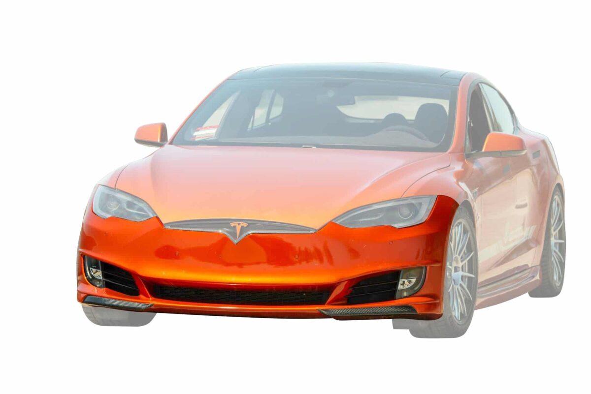 UNPLUGGED PERFORMANCE UP-MS-102-2.1 REFRESH FRONT FASCIA SYSTEM (4 SENSOR), UNPAINTED FOR TESLA MODEL S PRE-2016.5