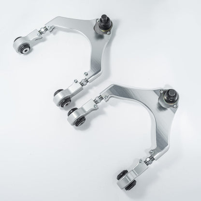 UNPLUGGED PERFORMANCE UP-M3MY-315-1.4 BILLET ADJUSTABLE FRONT UPPER CONTROL ARM SET - ULTIMATE EDITION FOR TESLA MODEL 3 / MODEL Y