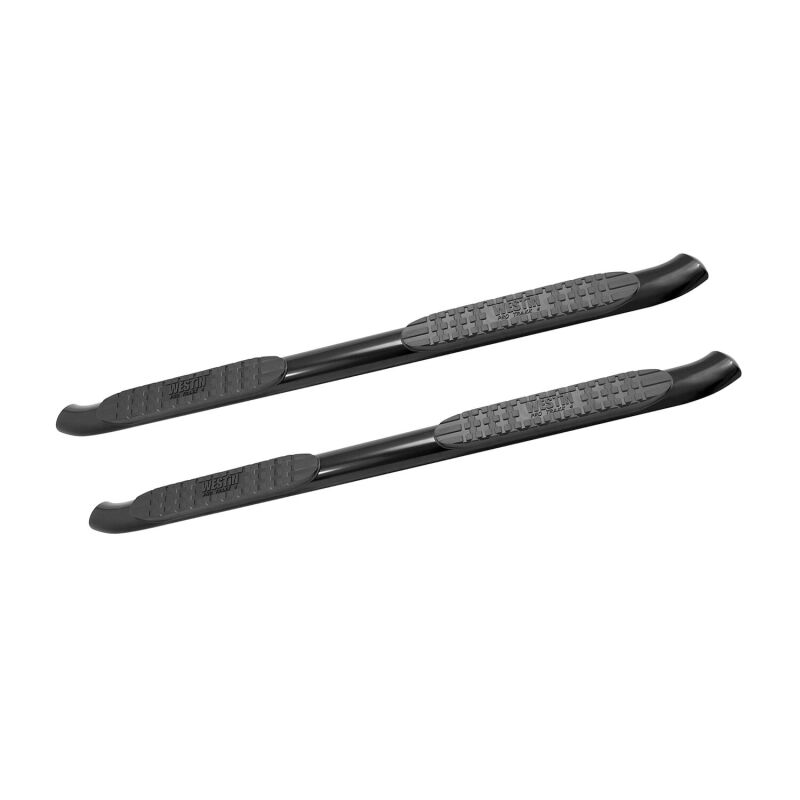 Westin 2014-2018 Chevy Silverado 1500 Reg Cab PRO TRAXX 4 Oval Nerf Step Bars - Black