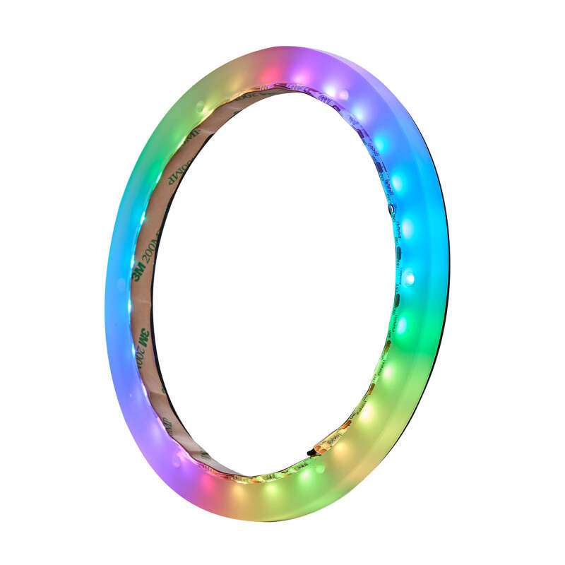 DS18 Marine And Powersports Speakers And Towers Ring 6.5in Digital LED lights 1/2in Spacer Depth