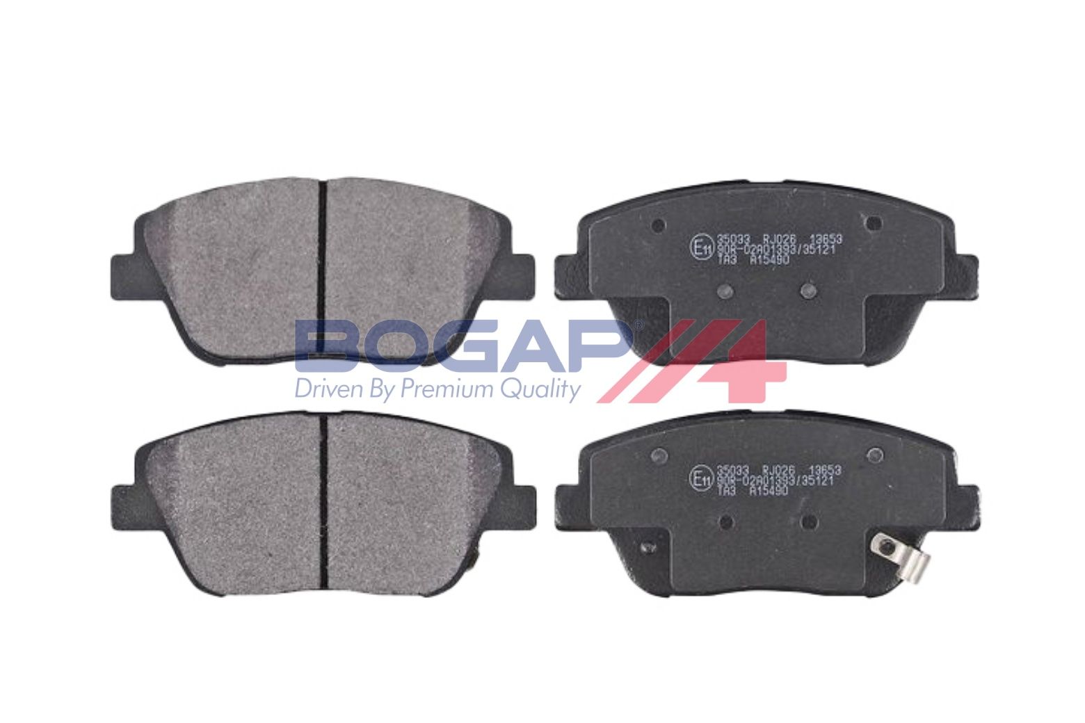 BOGAP Y8210230 Brake Pad Set, Disc Brake | ML Performance Car Parts