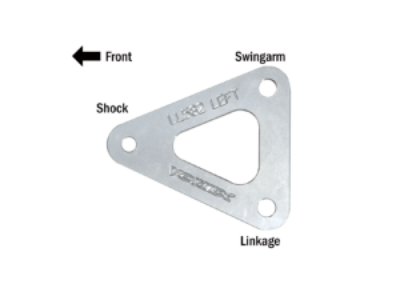 Vortex Racing 04 Yamaha YZF-R1,06 YZF-R1 SP Lowering Link Kit- Silver