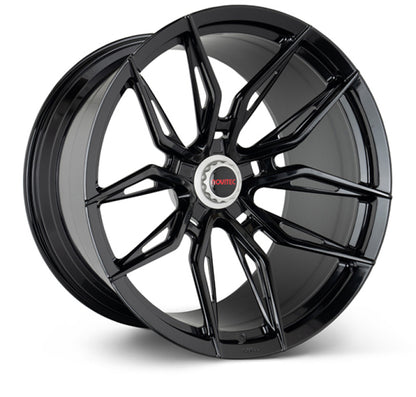 Vossen x Novitec NF11 22x11.5in - 5x114.3 BP - ET29 - Gloss Black Ferrari 296 Rear Wheel