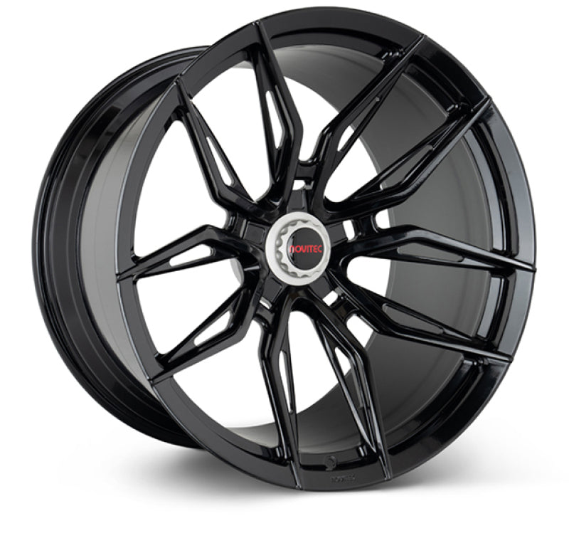 Vossen x Novitec NF11 20x9.5in - 5x114.3 BP - ET28 - Gloss Black Ferrari SF90 Front Wheel
