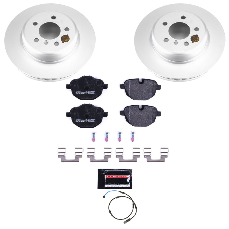 PowerStop Power Stop 11-16 BMW 528i Rear Euro-Stop Brake Kit
