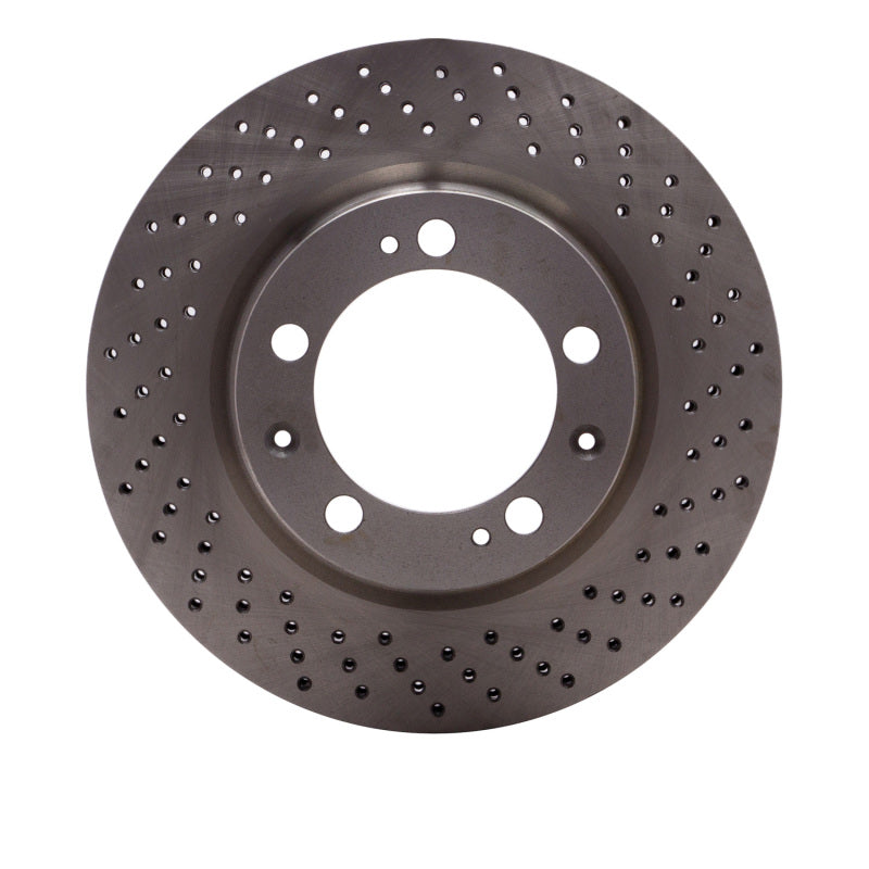 DFC 94-98 Porsche 911 Right Front Drilled Brake Rotor