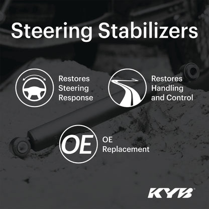 KYB Shocks & Struts Steering Stabilizers Front CHEVROLET Blazer - Full Size (4WD) 1973-92 CHEVROLET