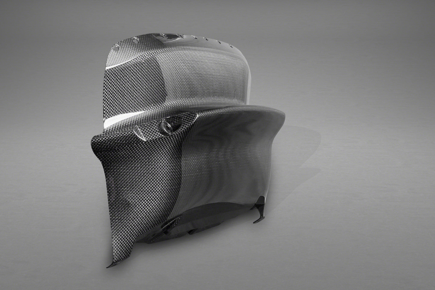 Capristo 03FE08710007LG Ferrari 488 Carbon Front Spoiler 