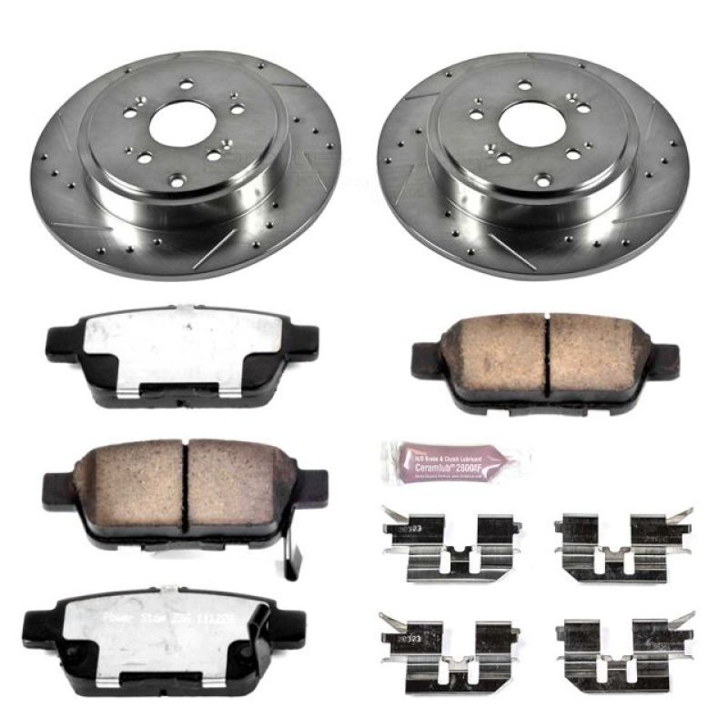 PowerStop Power Stop 06-14 Honda Ridgeline Rear Z36 Truck & Tow Brake Kit