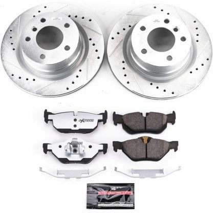 PowerStop Power Stop 10-13 BMW 128i Rear Z26 Street Warrior Brake Kit