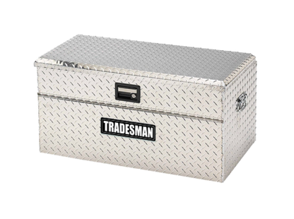 Tradesman Aluminum Flush Mount Truck Tool Box Full/Wide (48in.) - Brite