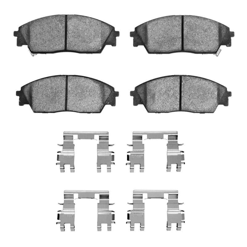R1 Concepts R1 1988-1991 Honda Civic Wagon Front R1 Ceramic Pads & Hardware Kit