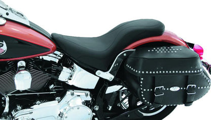 Mustang Motorcycle Mustang 00-15 Harley Softail Standard Rear Tire DayTripper 1PC Seat - Black