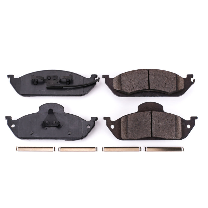 PowerStop Power Stop 98-03 Mercedes-Benz ML320 Front Z17 Evolution Ceramic Brake Pads w/Hardware