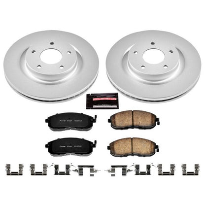 PowerStop Power Stop 07-13 Nissan Altima Front Z17 Evolution Geomet Coated Brake Kit