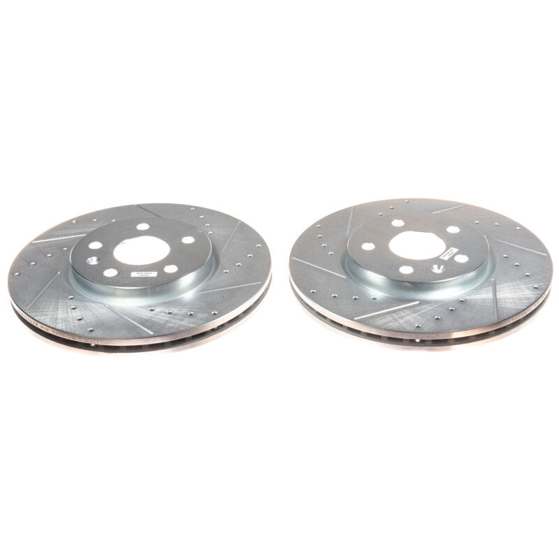 PowerStop Power Stop 19-21 Buick Envision Front Evolution Drilled & Slotted Rotors - Pair