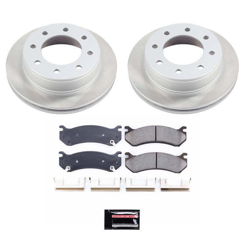 PowerStop Power Stop 03-09 Hummer H2 Rear Semi-Coated Rotor Kit