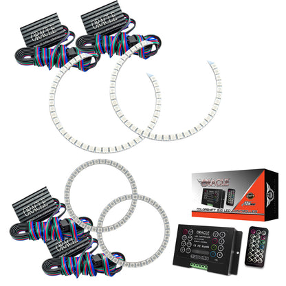 ORACLE Lighting Oracle Mercedes Benz C-Class 08-11 Halo Kit - ColorSHIFT w/ 2.0 Controller