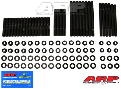 ARP SB Chevy, w/Bowtie alum and cast Black, undercut Head Stud Kit