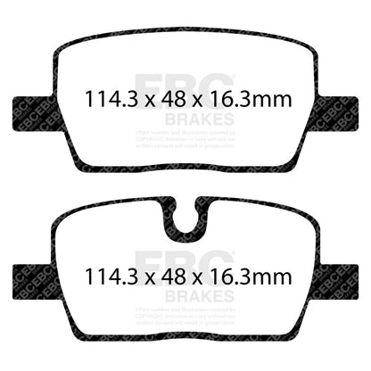 EBC 2020+ Cadillac CT4 Sport 2.0T Bluestuff Rear Brake Pads