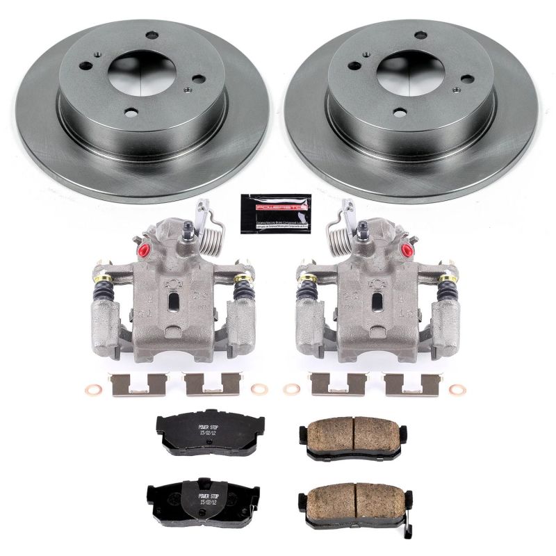 PowerStop Power Stop 91-96 Infiniti G20 Rear Autospecialty Brake Kit w/Calipers