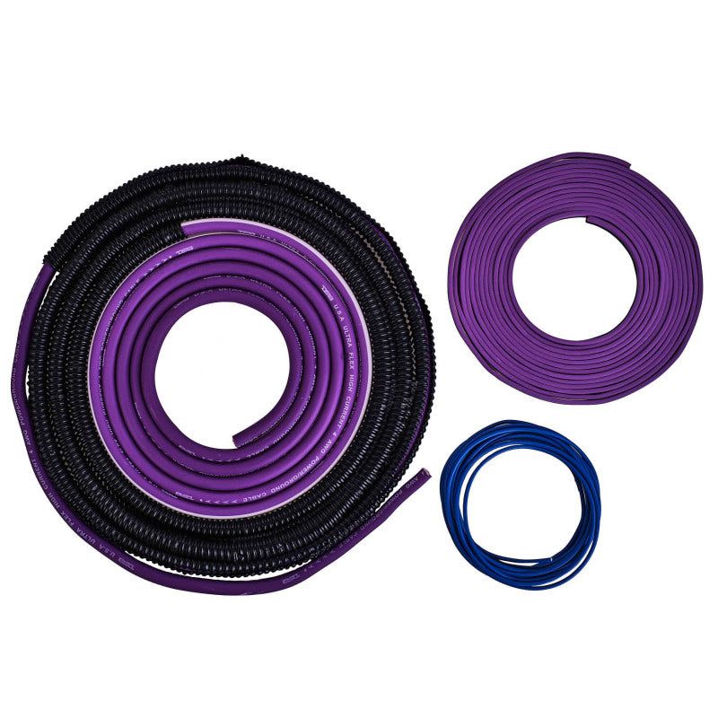 DS18 4-GA Amplifier Install Kit Advance- Purple