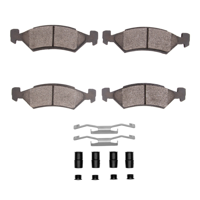 DFC 81-89 Chrysler LeBaron Front 4000 HybriDynamic Brake Pads and Hardware Kit