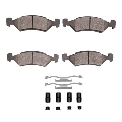 R1 Concepts R1 81-89 Chrysler LeBaron Front Optimum OE Pads & Hardware Kit