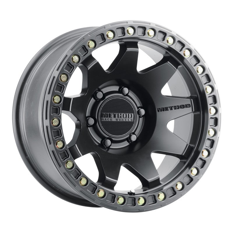 Method Wheels Method MR108 17x9 -44mm Offset 6x5.5 106.25mm CB Matte Black w/BH-H24125-38 Wheel