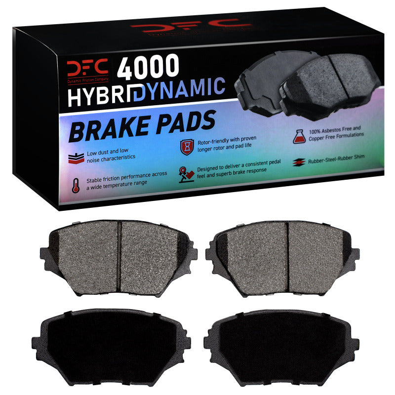 DFC 01-05 Toyota Rav4 Hybrid Front 4000 Hybridynamic Brake Pads
