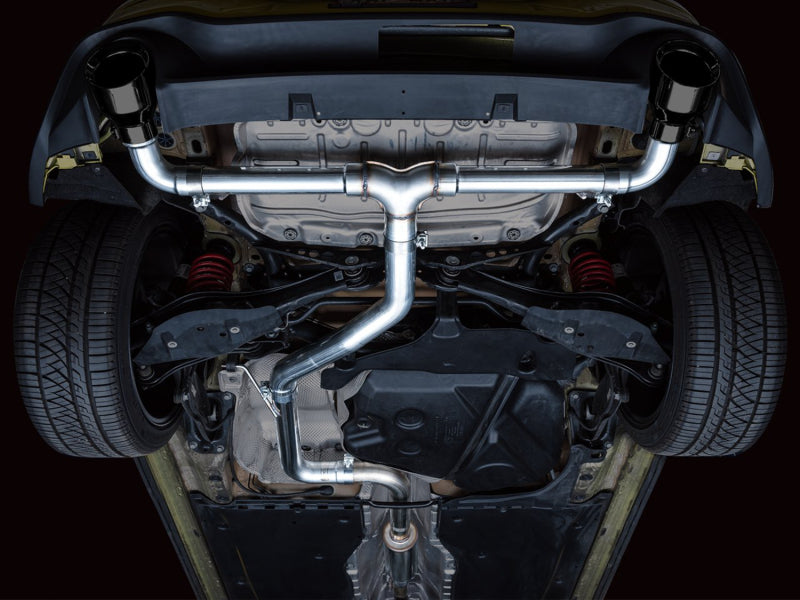 AWE Tuning 2022 VW GTI MK8 Track Edition Exhaust - Diamond Black Tips
