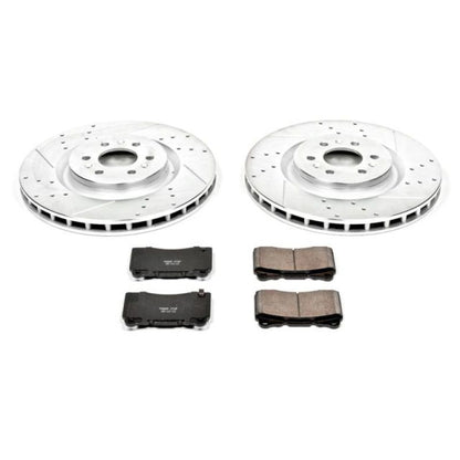 PowerStop Power Stop 04-07 Cadillac CTS Front Z23 Evolution Sport Brake Kit