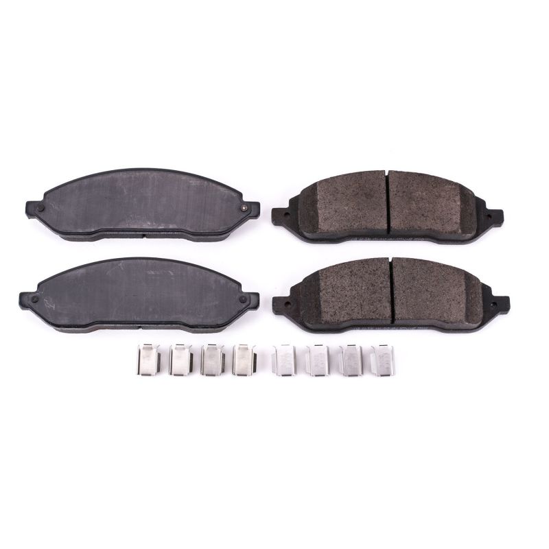 PowerStop Power Stop 04-07 Ford Freestar Front Z17 Evolution Ceramic Brake Pads w/Hardware