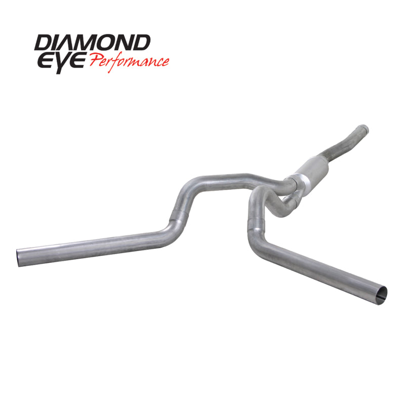 Diamond Eye Performance Diamond Eye KIT 4in Catback DUAL AL CHEVY/GMC 6.6L 2500/3500 2006-2007.5