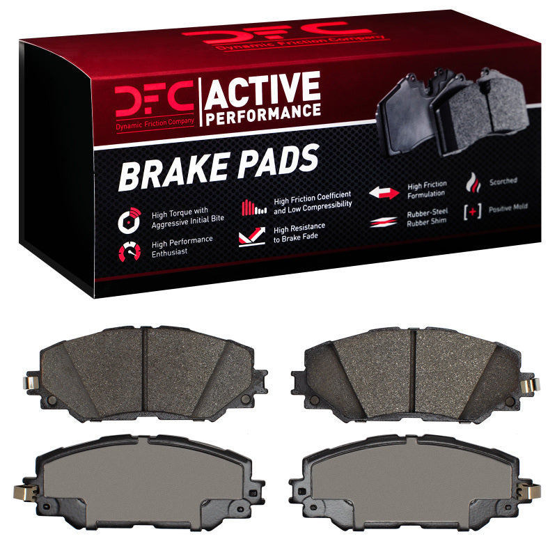 DFC 06-19 Lexus HS250H Front Active Performance Pads - Low Metallic