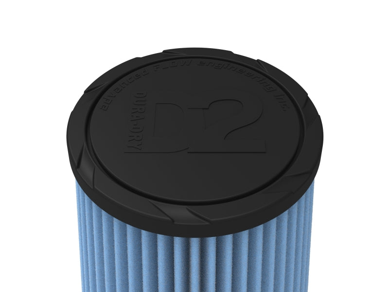 aFe POWER Universal Clamp-On Air Filter w/ D2 Dura-Dry Media - 4.5in F x 7in B x 4.75in T x 9in H