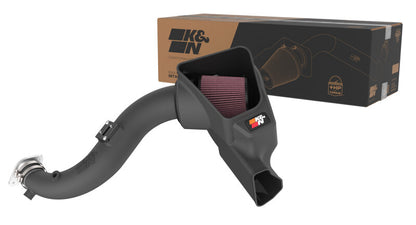 K&N Engineering K&N 2024 Ford Mustang Ecoboost L4-2.3L F/L Turbo AirCharger - Cold Air Intake System