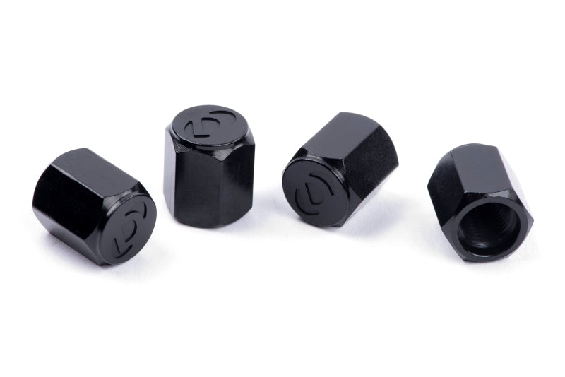 Dinan Valve Stem Caps - Black (Set of 4)
